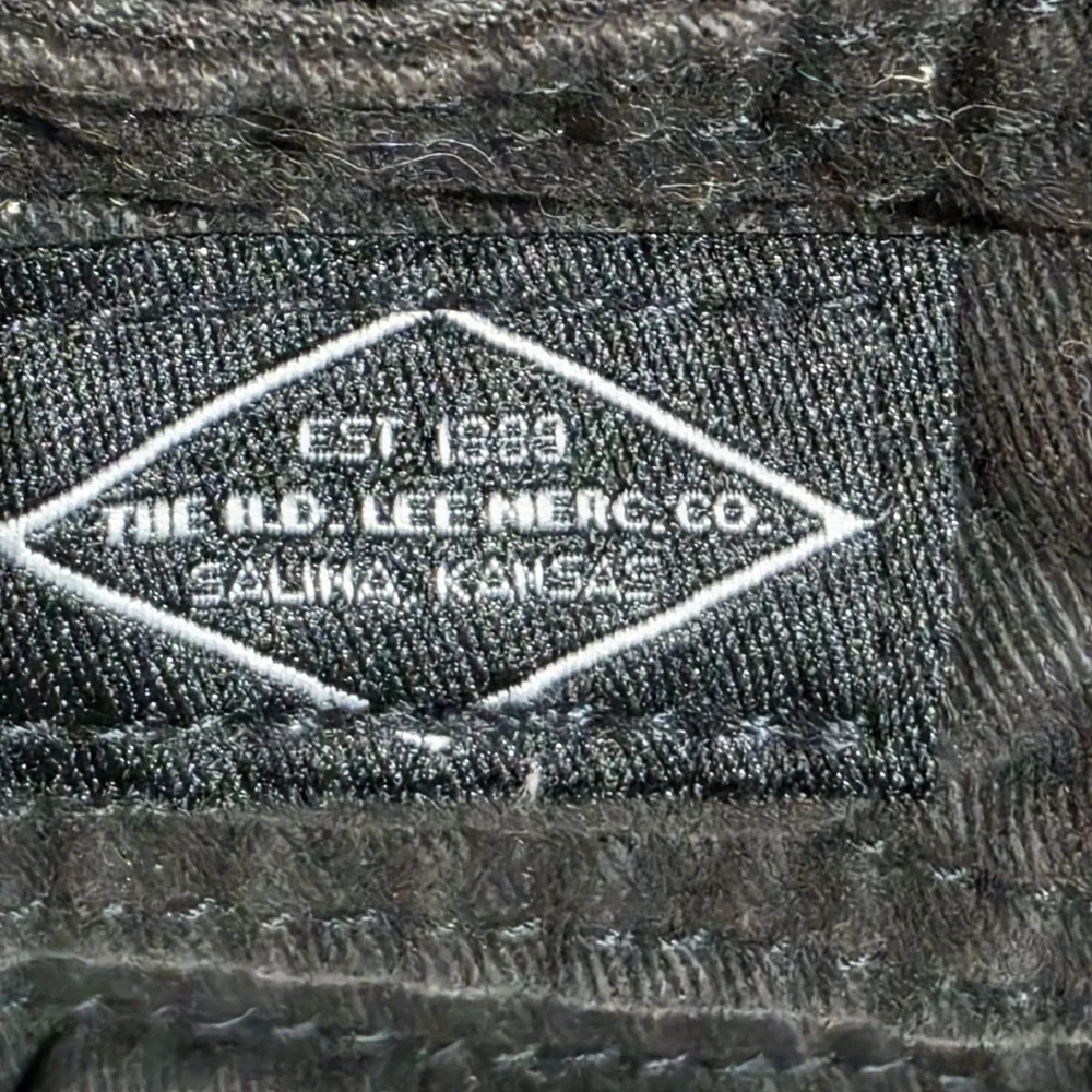 Lee Brand Mens Cargo Shorts Black Heavy Cotton Size 38